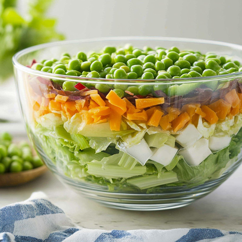 7 Layer Salad Spring Food Ideas