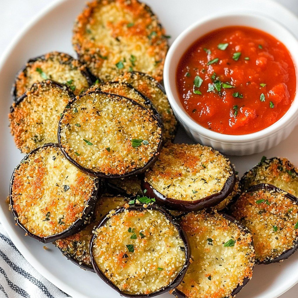 Air Fryer Eggplant Bites Crispy Snack
