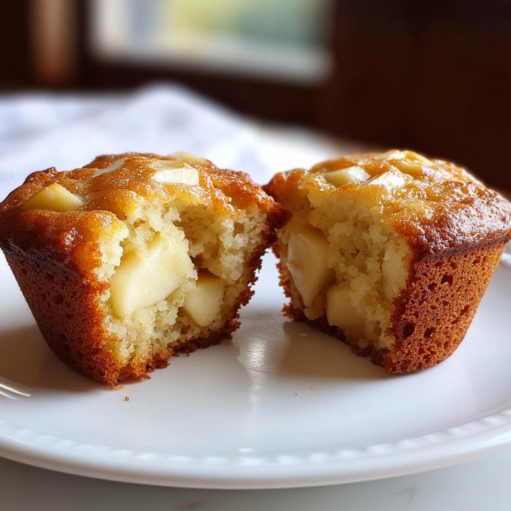 Apple Muffins Cupcakke Style