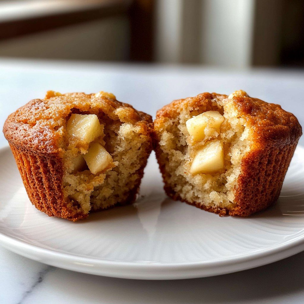 Apple Muffins Cupcakke Style