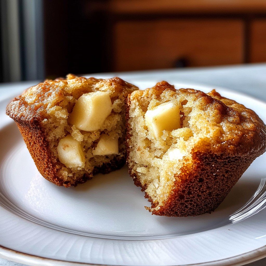 Apple Muffins Cupcakke Style
