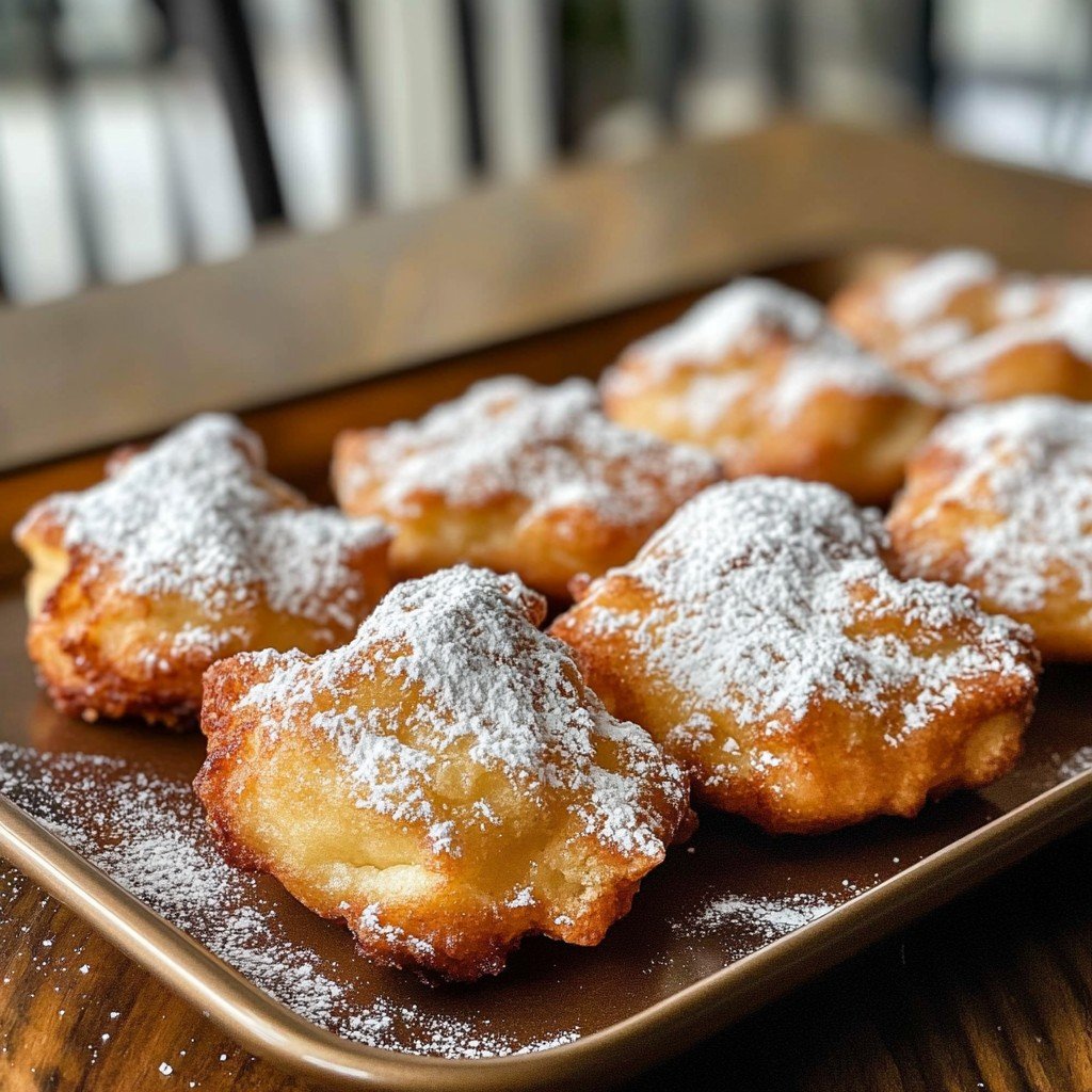 Baked Apple Fritters Dessert