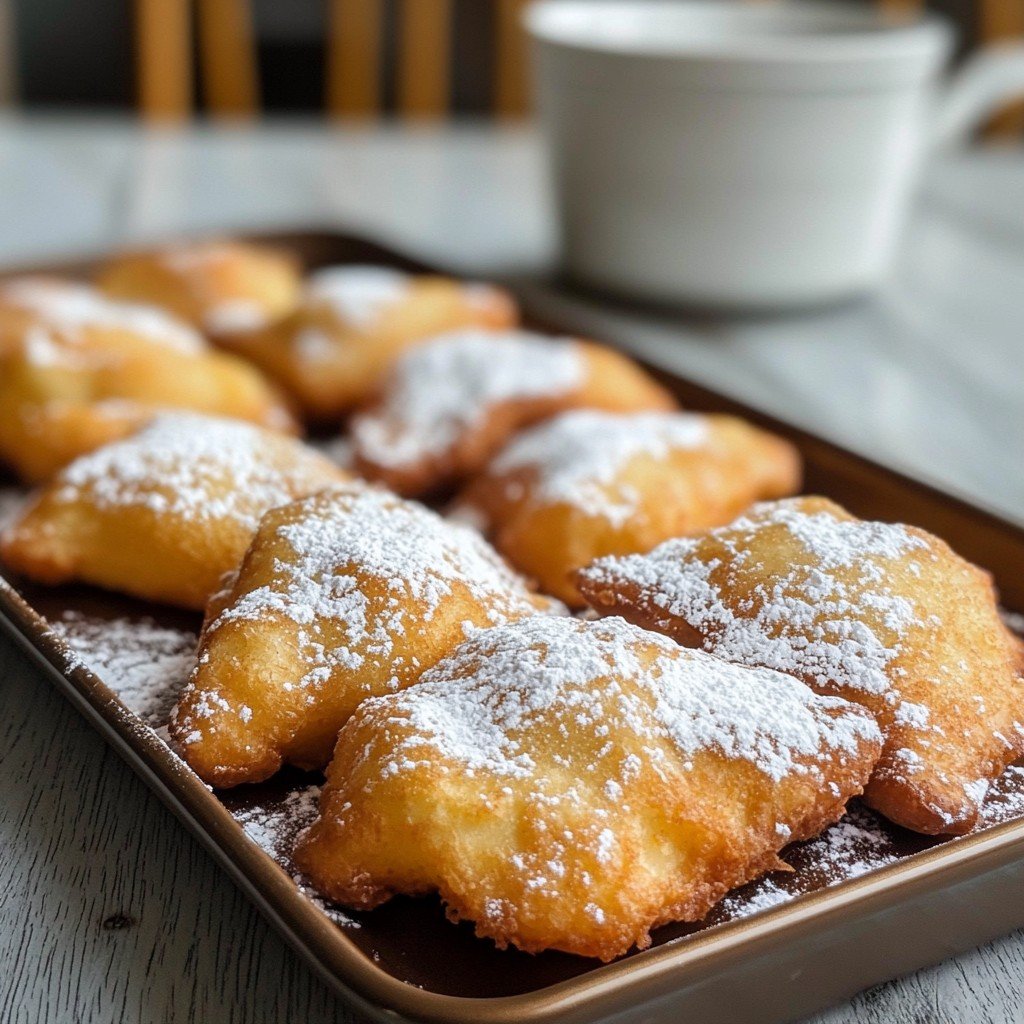 Baked Apple Fritters Dessert