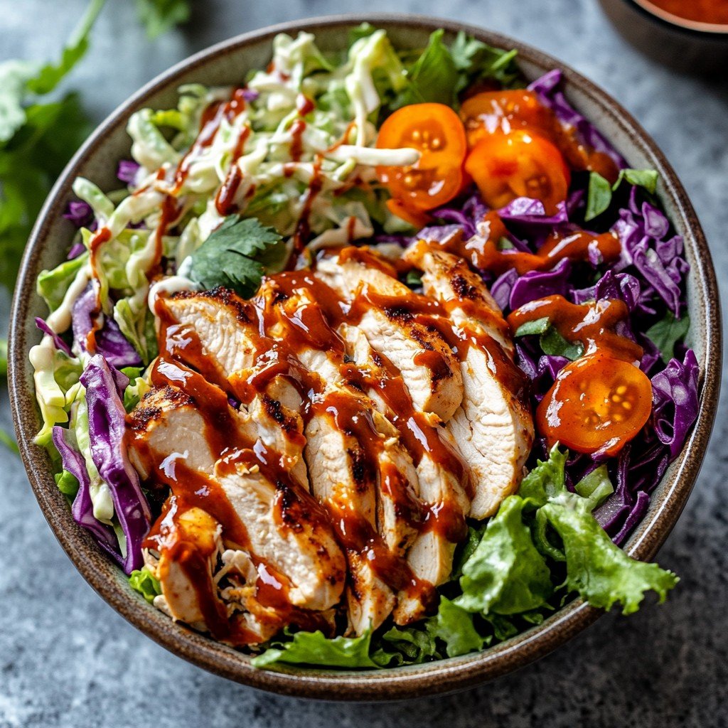 BBQ Chicken Bowls Healthy Spring Food