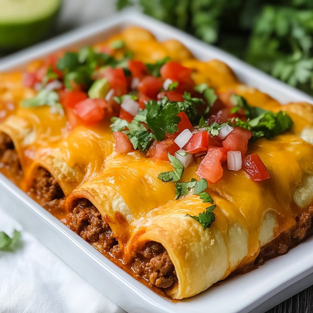 Beef Crescent Taco Bake Easy Dinner