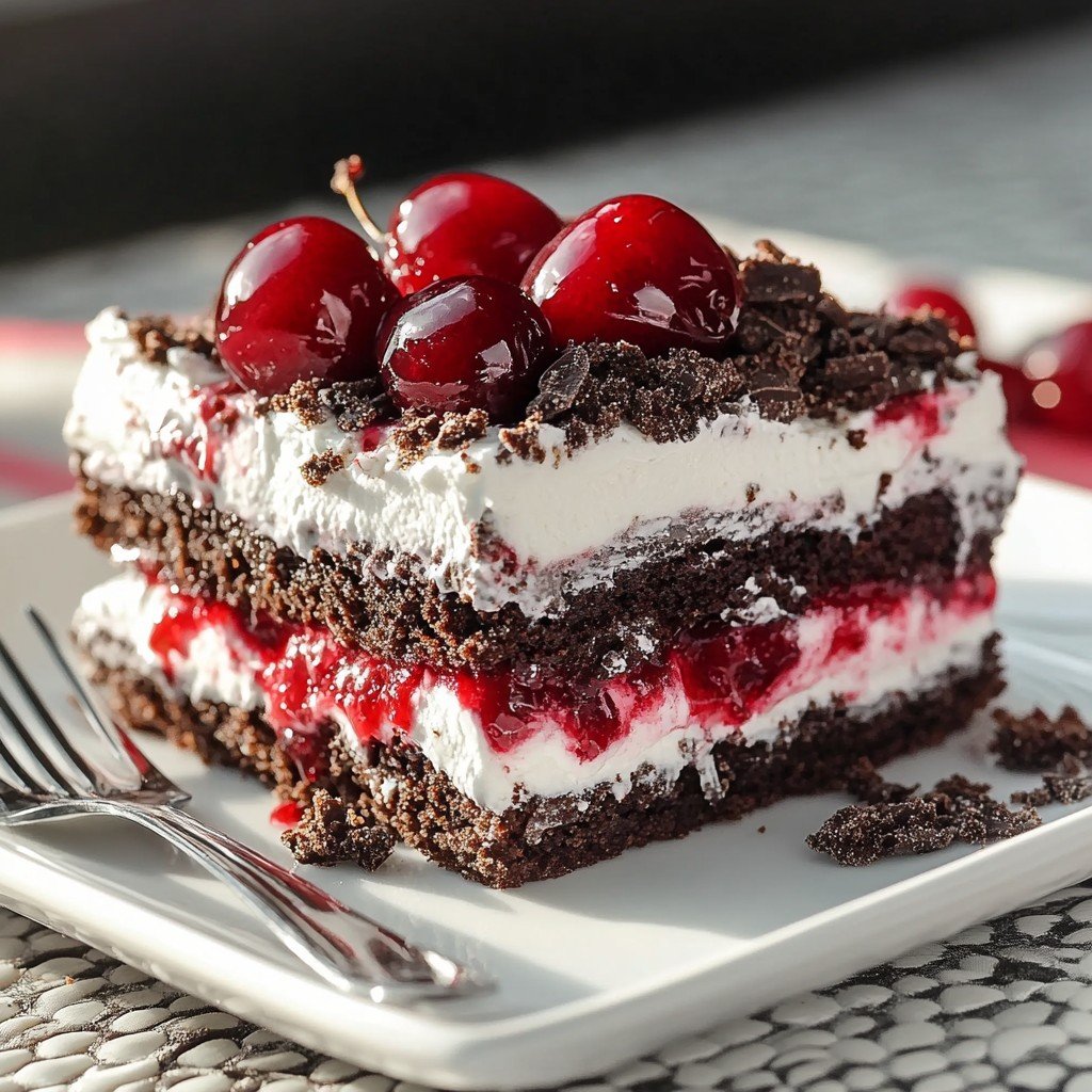 Black Forest Icebox Cake Spring Baking