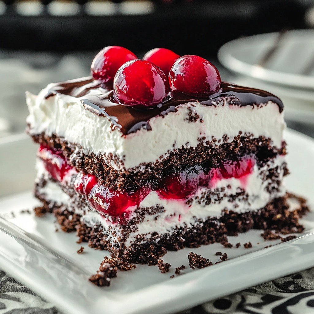 Black Forest Icebox Cake Spring Baking