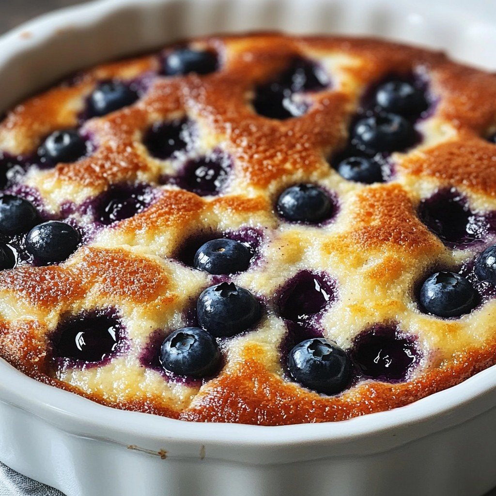 Blueberry Pancake Casserole Spring Baking