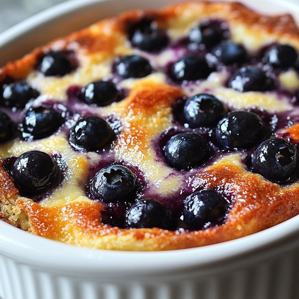 Blueberry Pancake Casserole Spring Baking