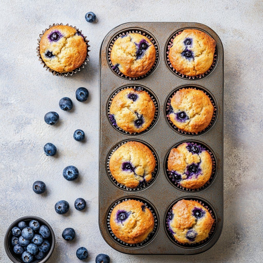 Blueberry Yogurt Muffins Beach Snacks Ideas