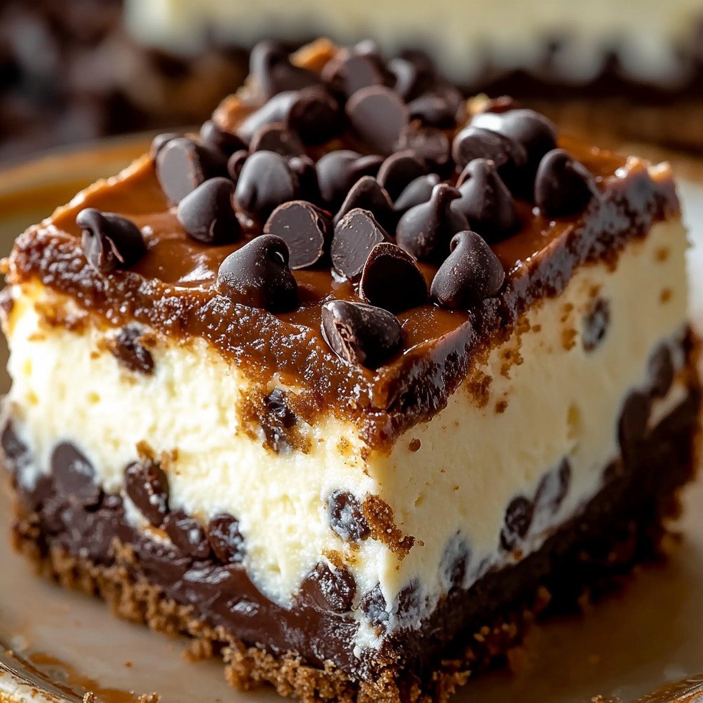 Cannoli Cheesecake Bars Summer Desserts