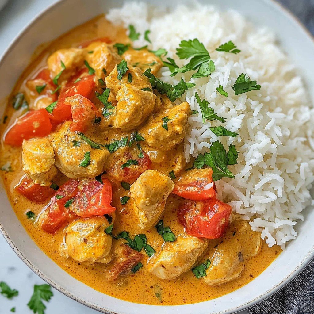 Chicken Curry Healthy Spring Dinner Recipes