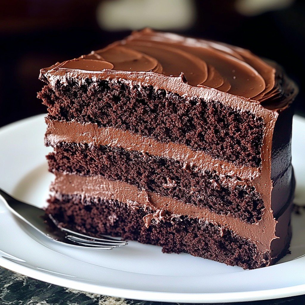 Chocolate Buttermilk Cake Cherry On Cake