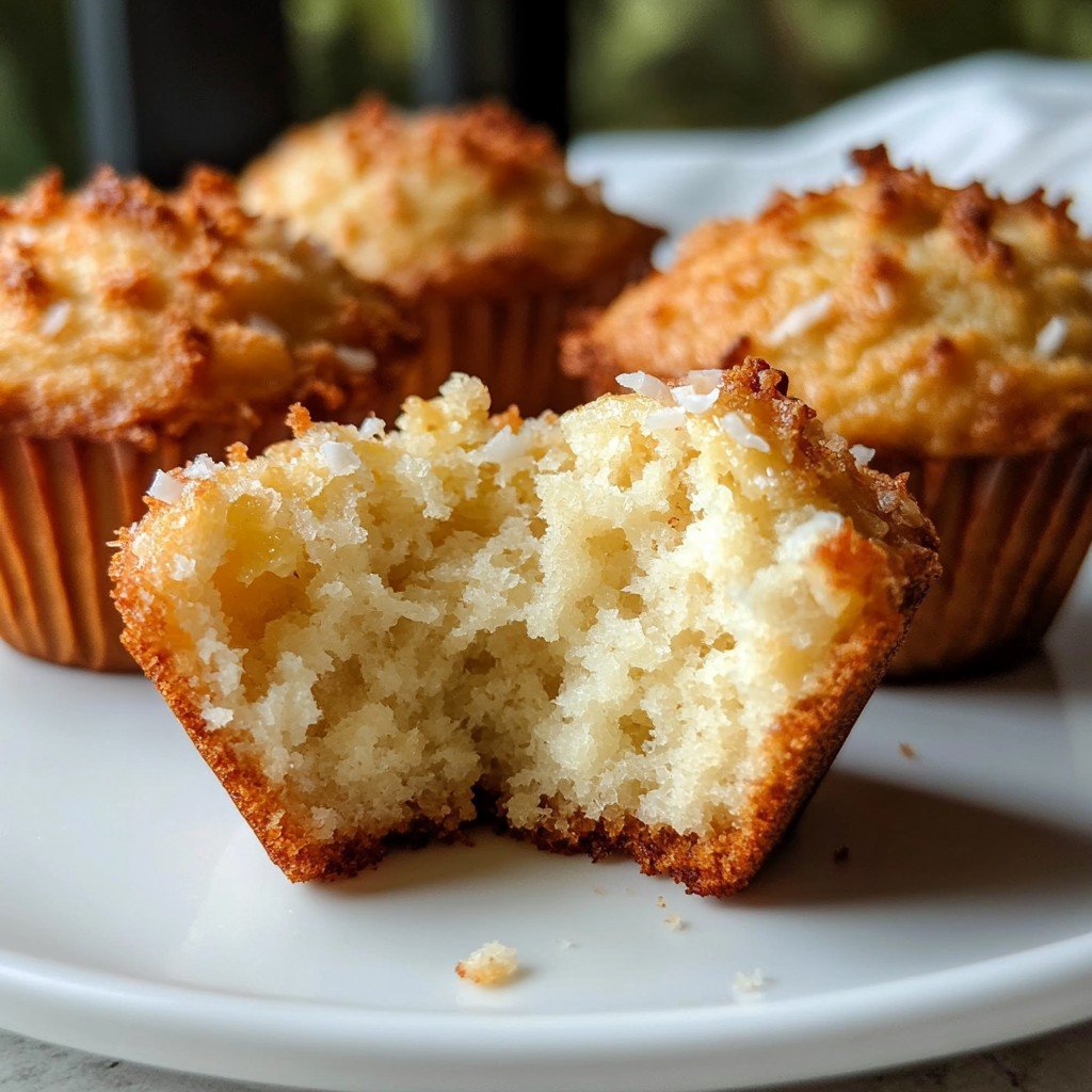 Coconut Pineapple Muffins Beach Snacks Ideas