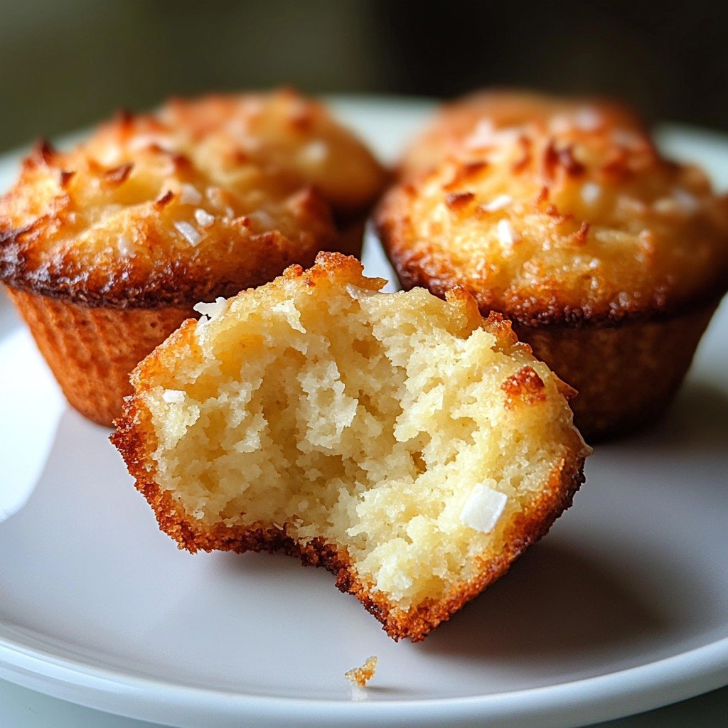 Coconut Pineapple Muffins Beach Snacks Ideas