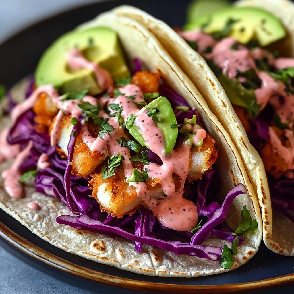 Cod Fish Tacos Healthy Spring Dinner