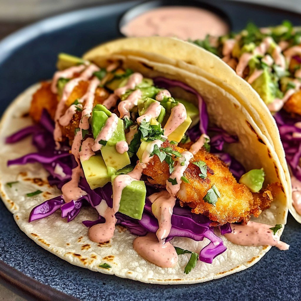 Cod Fish Tacos Healthy Spring Dinner