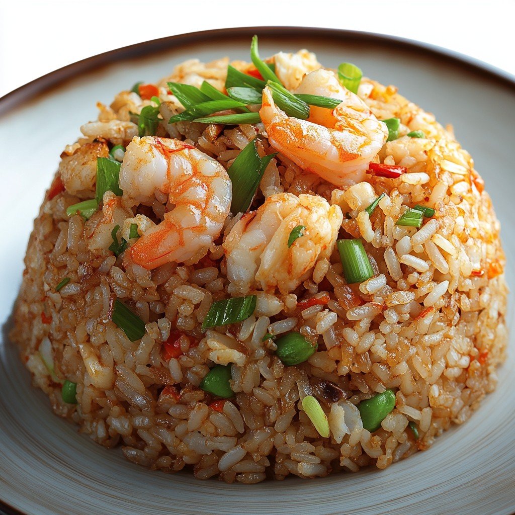 Crab Shrimp Fried Rice Easy Dinner