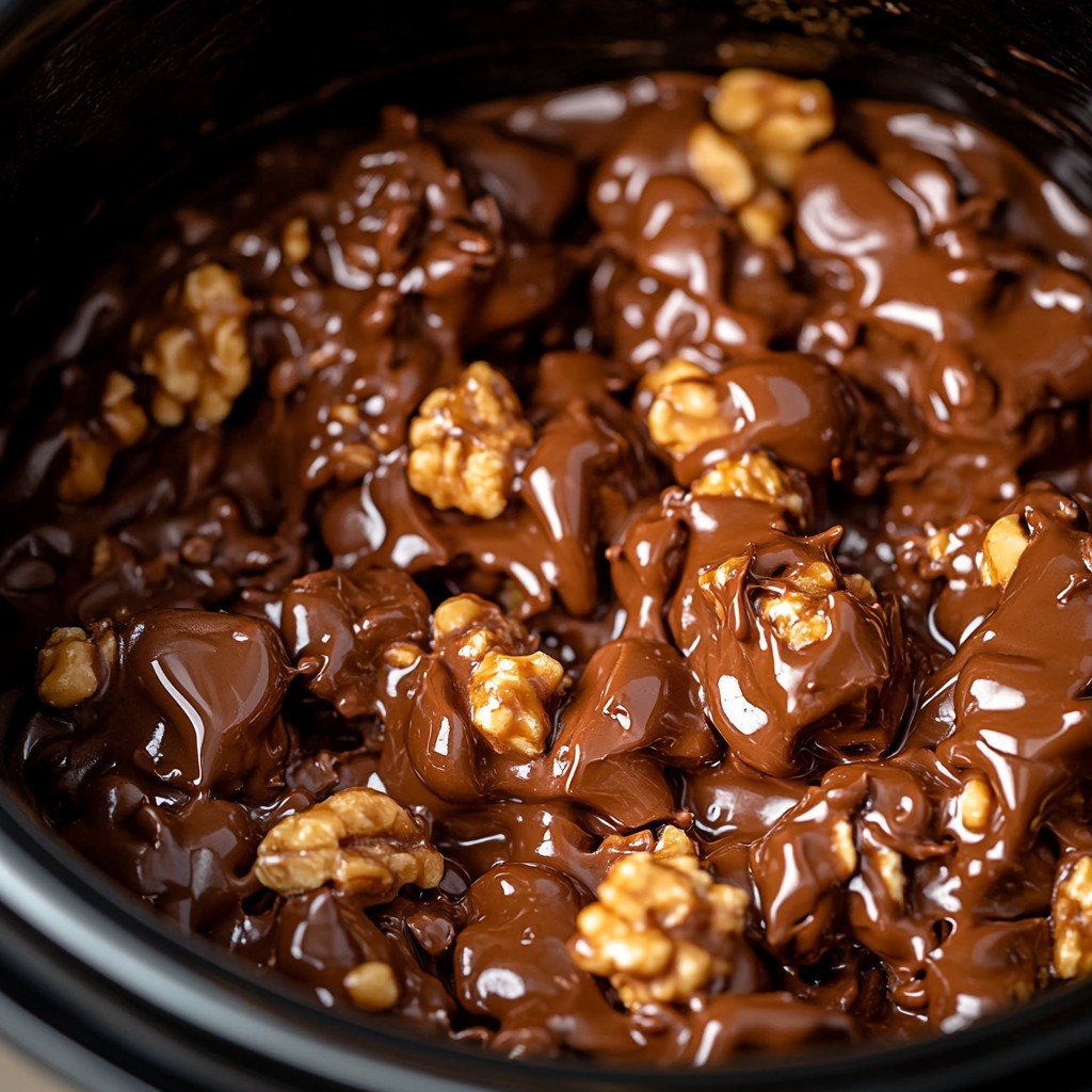 Crock Pot Peanut Clusters Spring Crockpot Meals