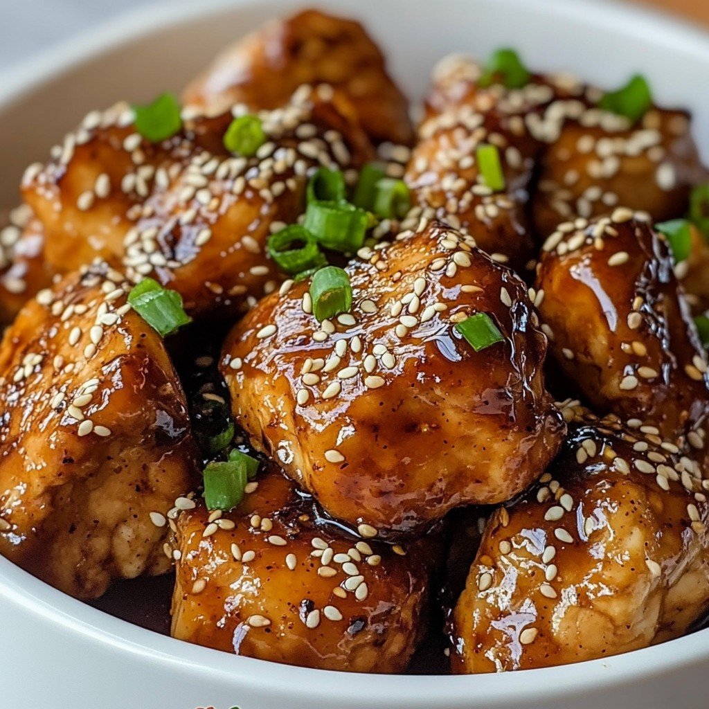 Crockpot Honey Garlic Chicken Easy Spring Dinner