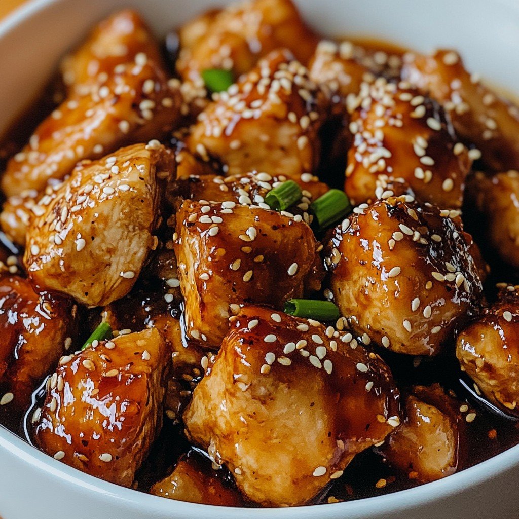 Crockpot Honey Garlic Chicken Easy Spring Dinner
