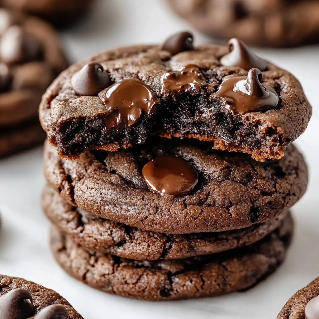 Double Chocolate Cookies Easter Chocolate Chip Cookies