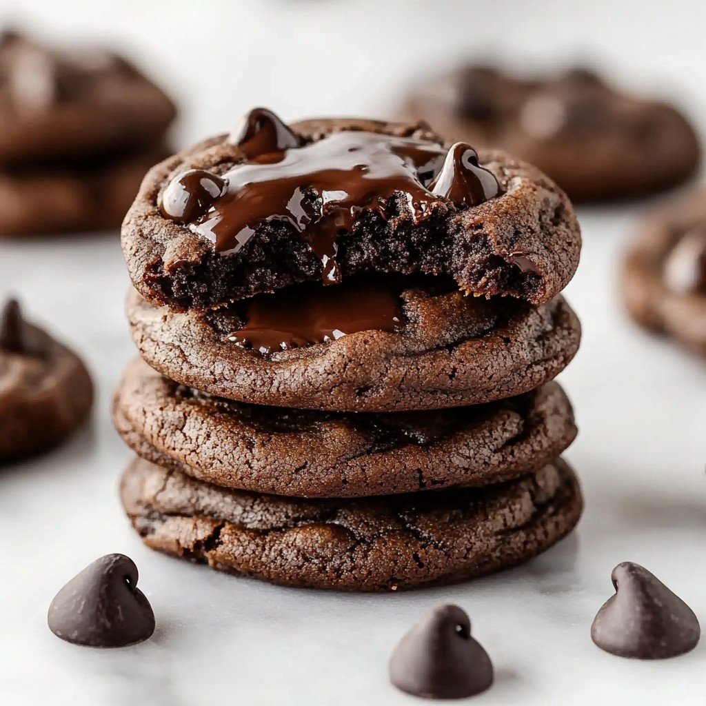 Double Chocolate Cookies Easter Chocolate Chip Cookies