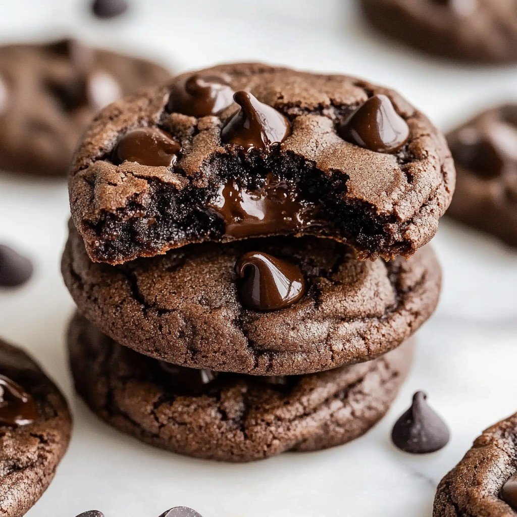 Double Chocolate Cookies Easter Chocolate Chip Cookies