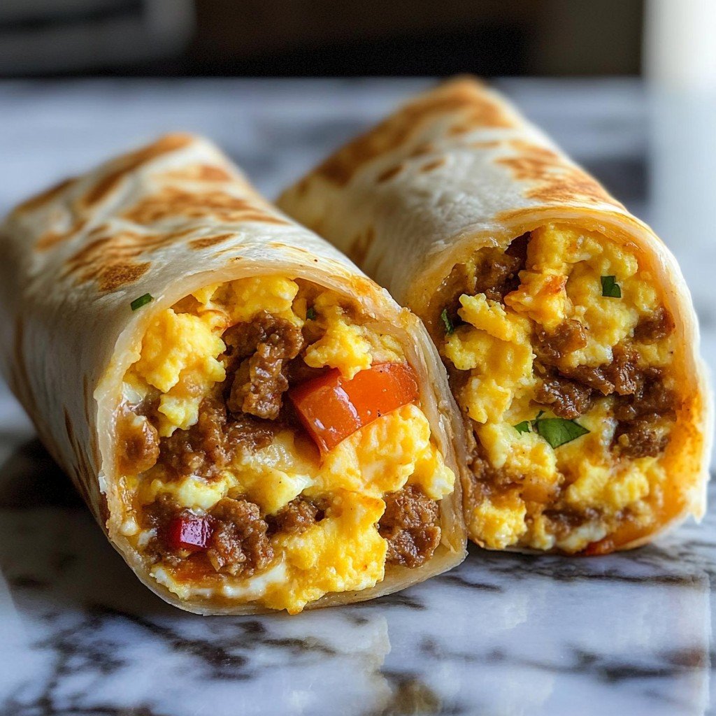 Freezer Breakfast Burritos Easy Meal Prep
