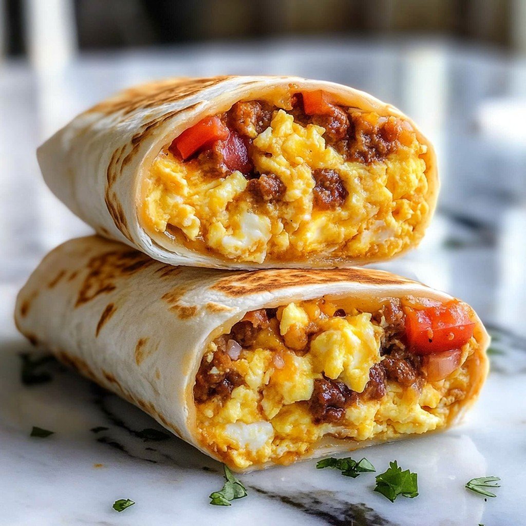 Freezer Breakfast Burritos Easy Meal Prep