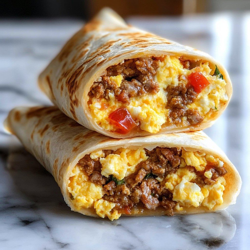 Freezer Breakfast Burritos Easy Meal Prep