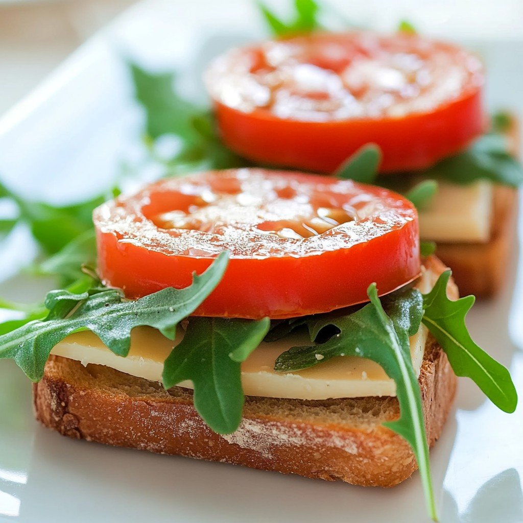 Gouda Tomato Tea Sandwiches Spring Lunch Ideas
