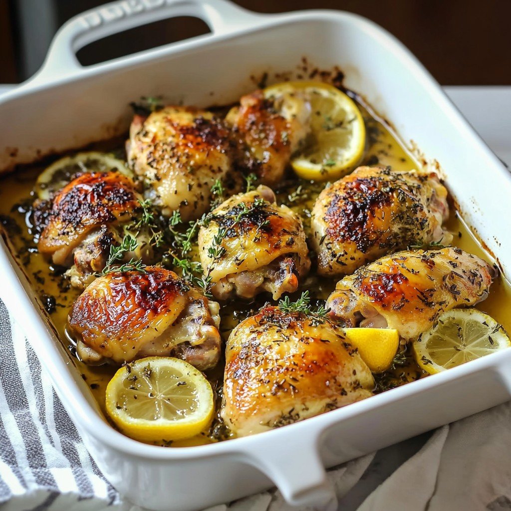 Greek Lemon Chicken Easy Spring Dinner