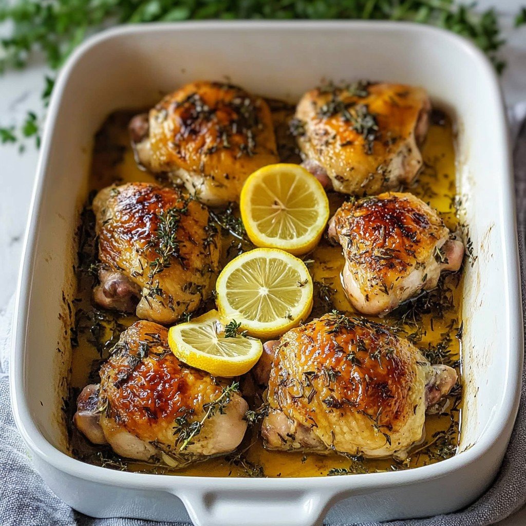 Greek Lemon Chicken Easy Spring Dinner