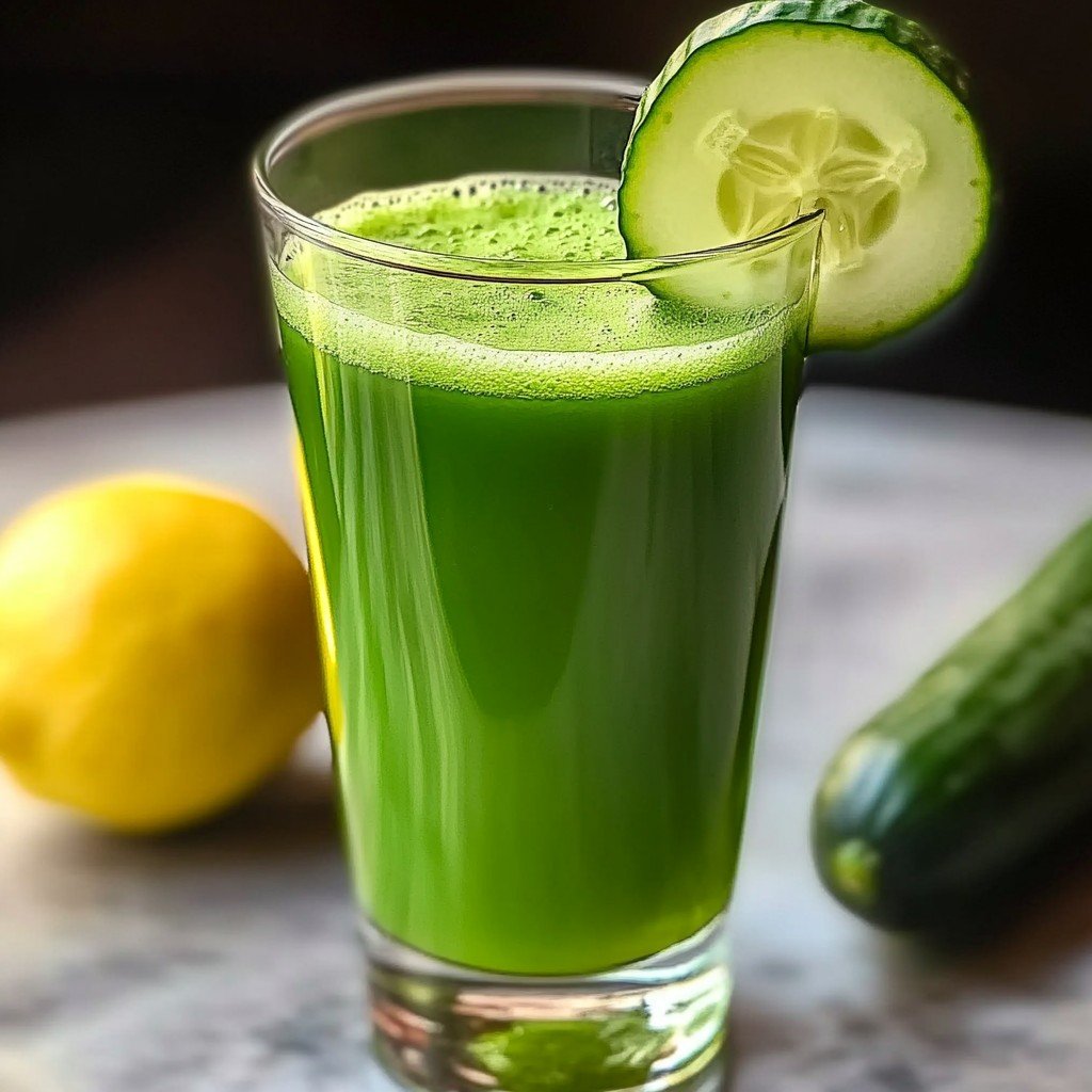 Green Apple Detox Juice Healthy Spring Food
