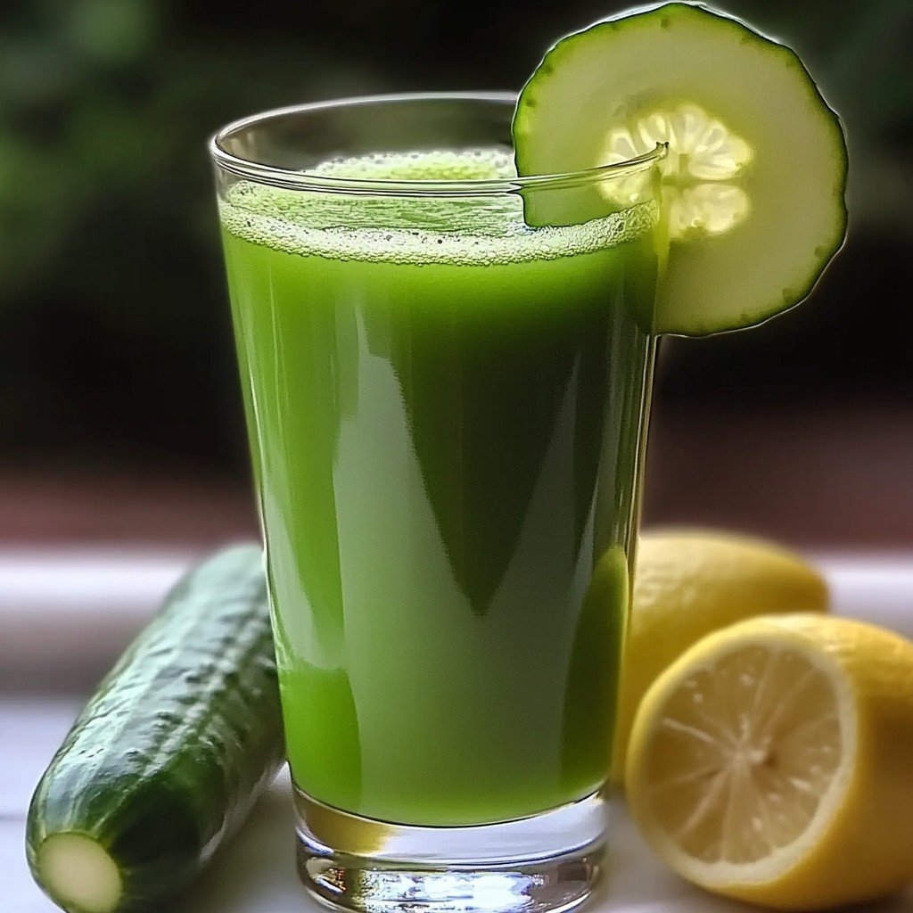 Green Apple Detox Juice Healthy Spring Food