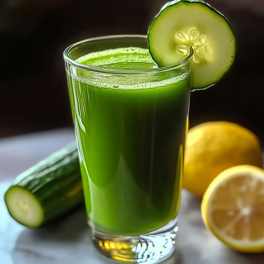 Green Apple Detox Juice Healthy Spring Food