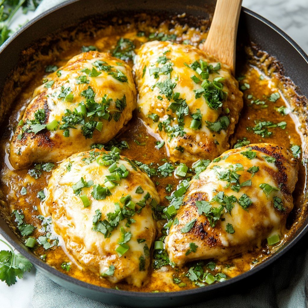 Green Chile Chicken Muckbang Style