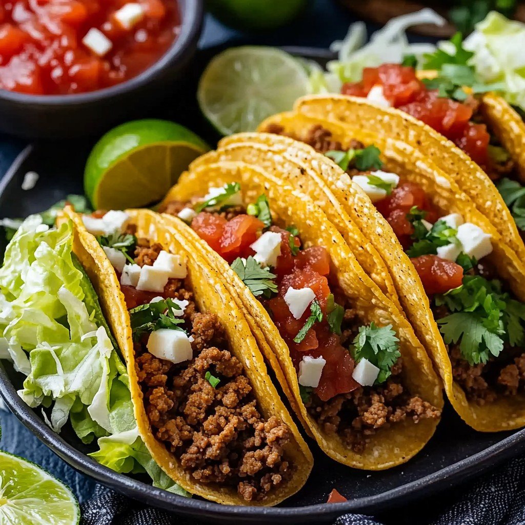 Ground Beef Tacos Easy Dinner
