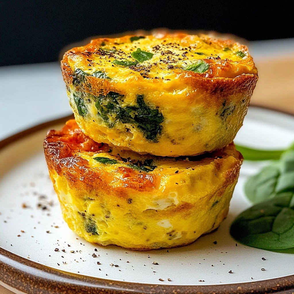 High Protein Egg Bites Easy Breakfast