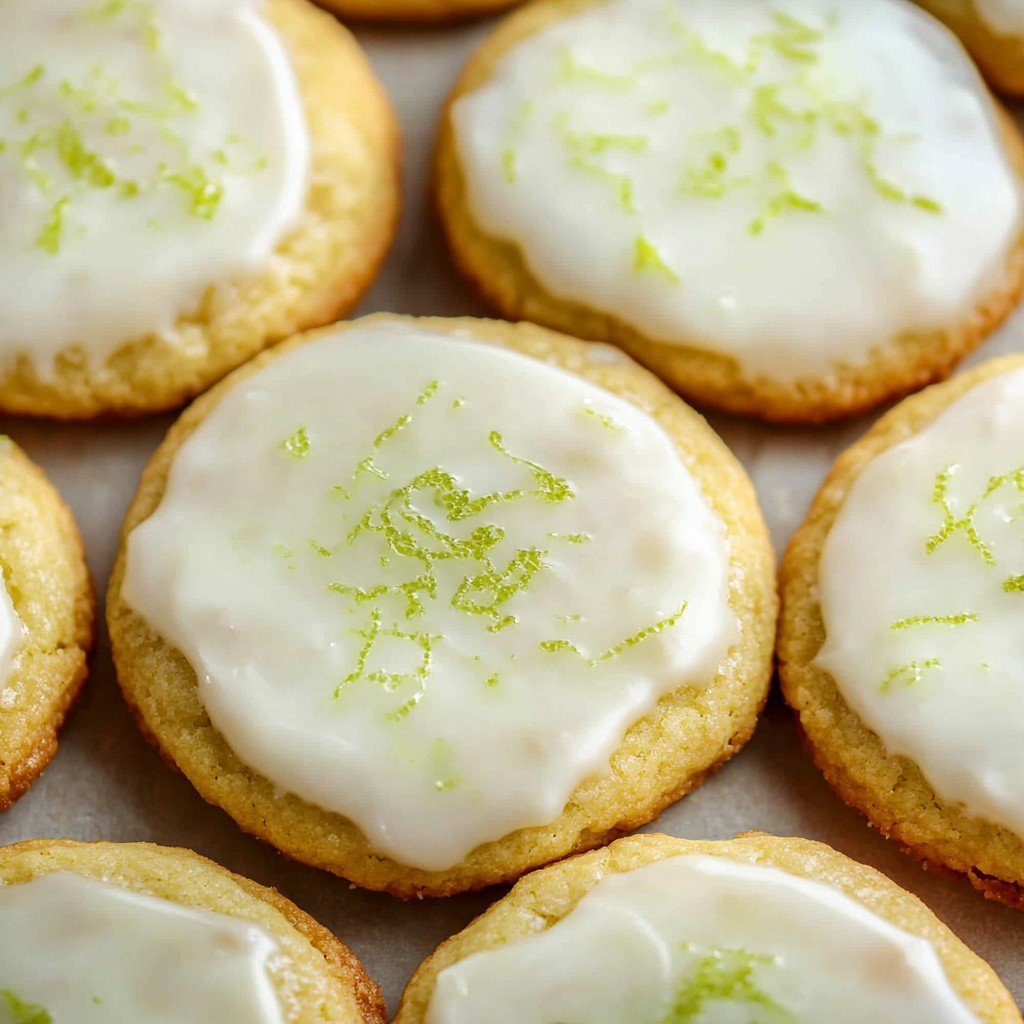Key Lime Cookies Summer Sweet Treat