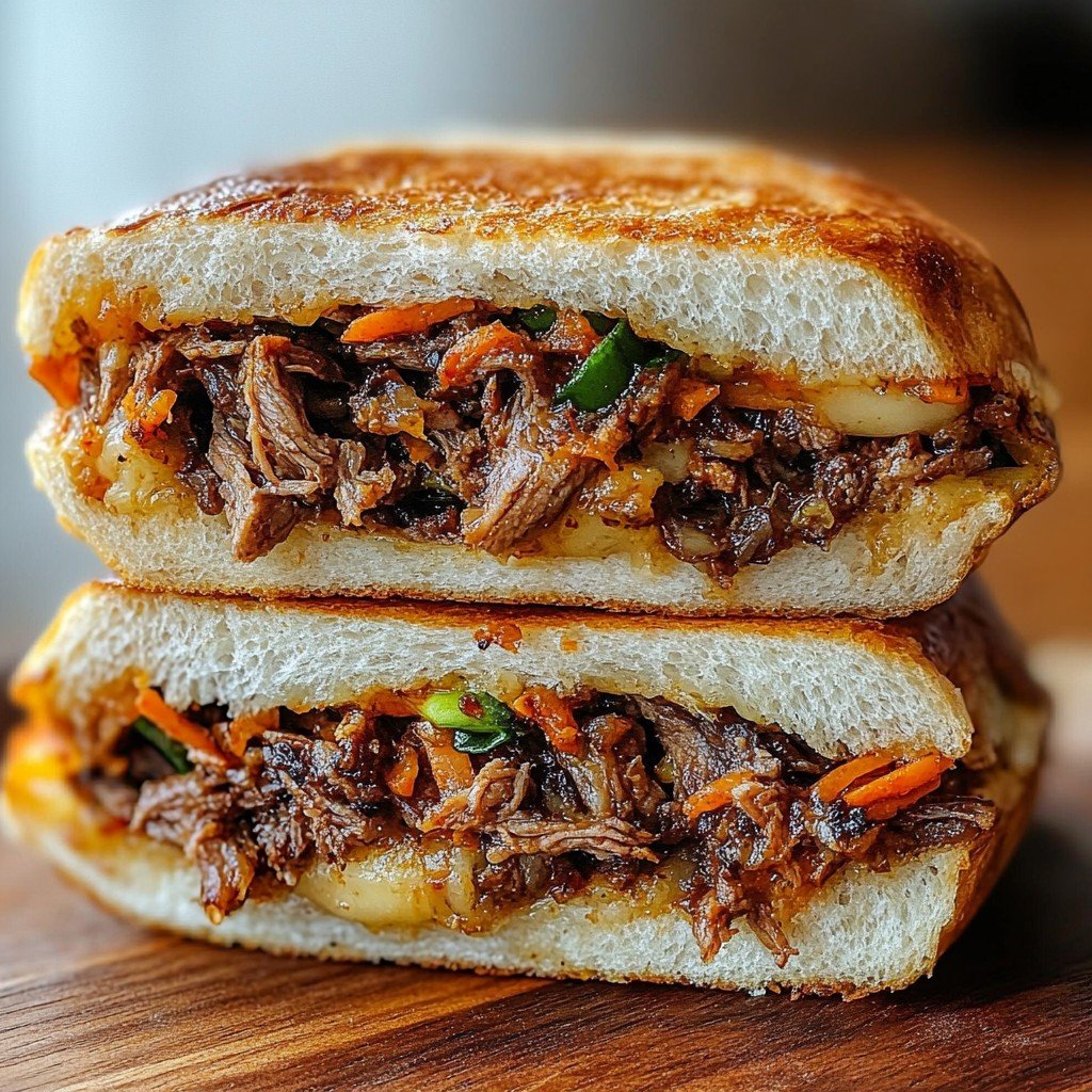 Kimchi Bulgogi Cheesesteak Easy Dinner