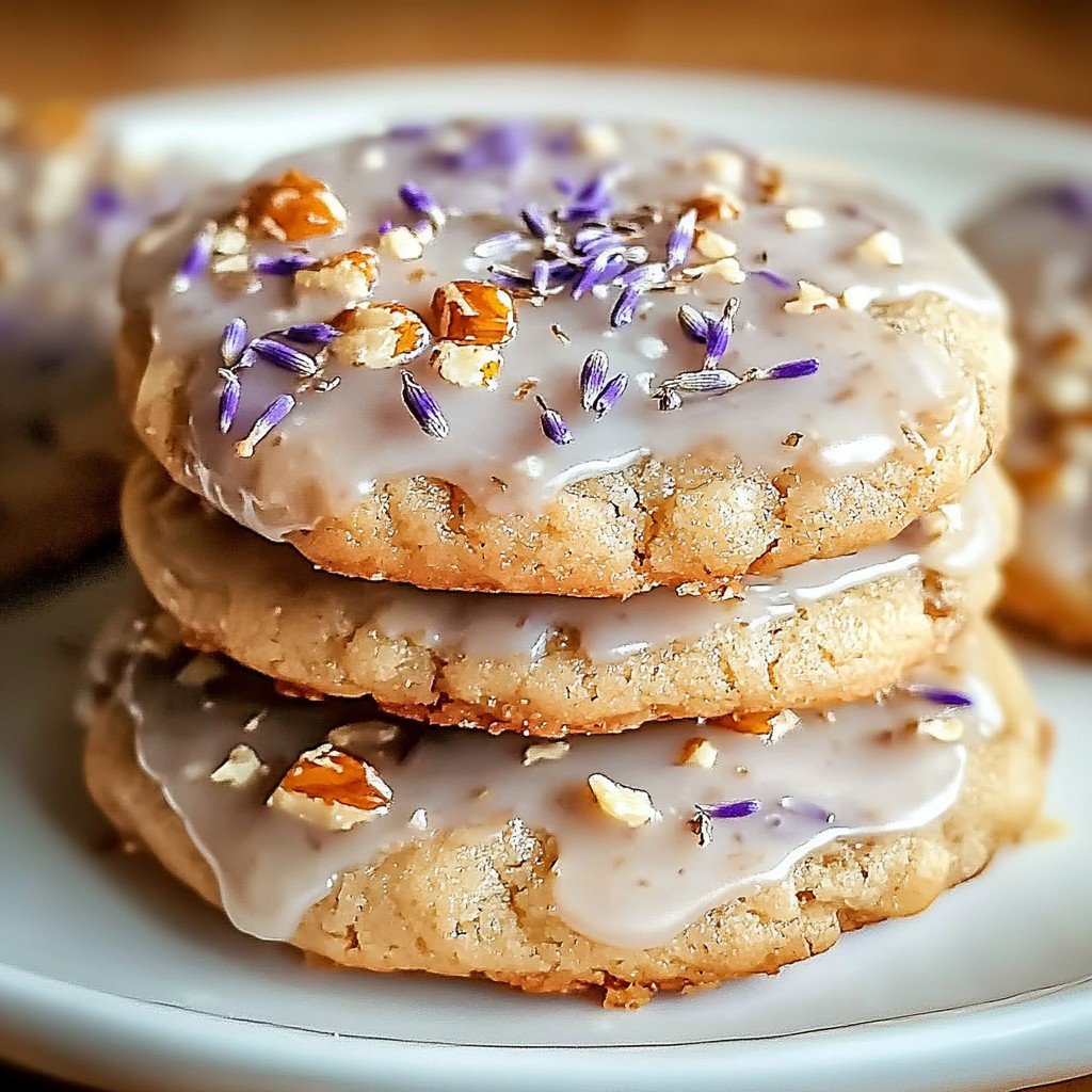 Lavender Honey Crunch Cookies Summer Sweet Treats