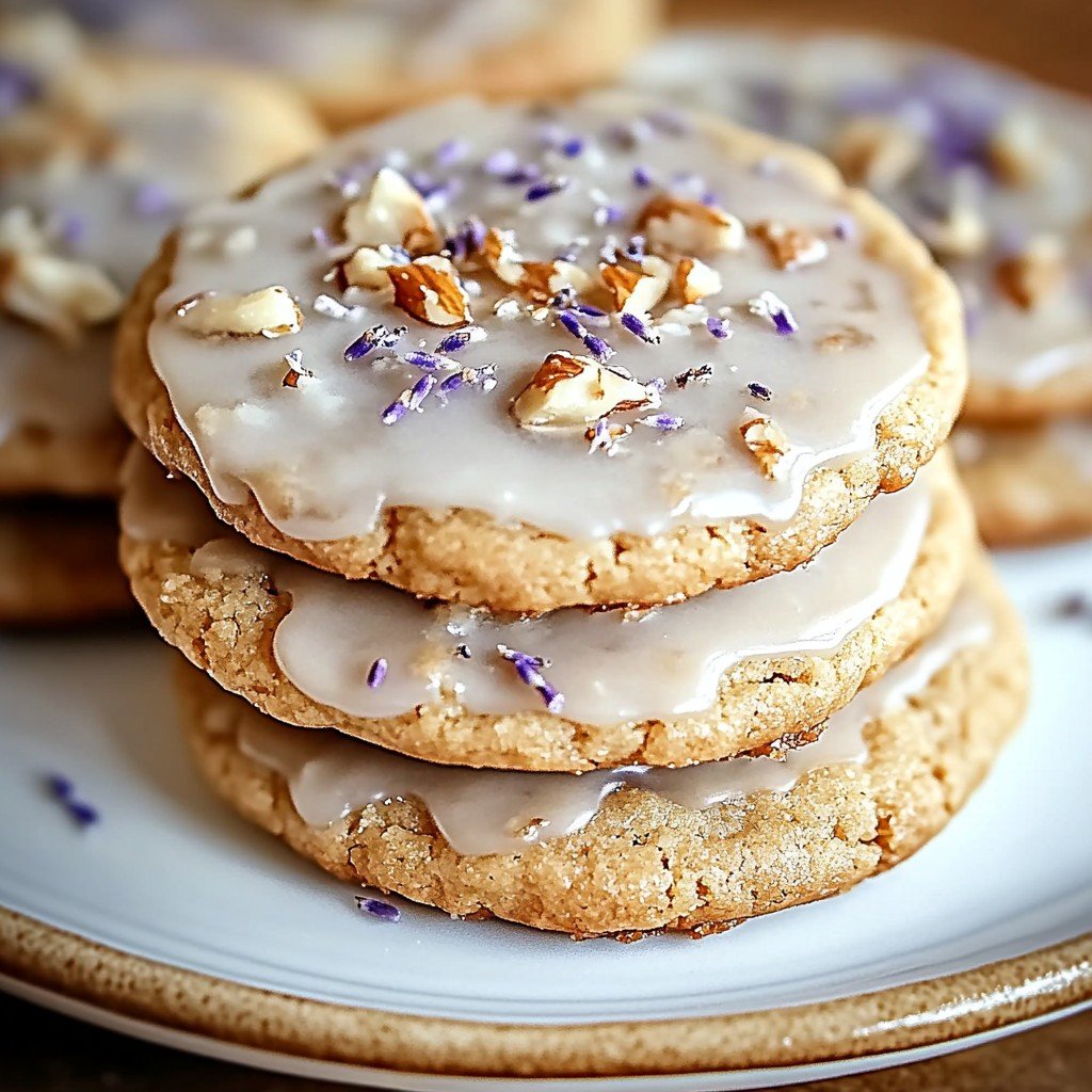 Lavender Honey Crunch Cookies Summer Sweet Treats