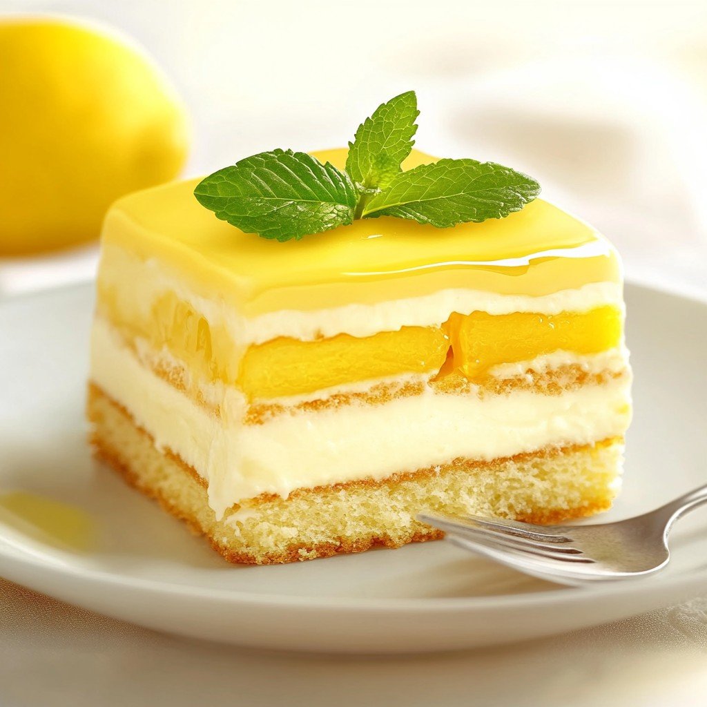 Lemon Tiramisu Spring Baking Dessert