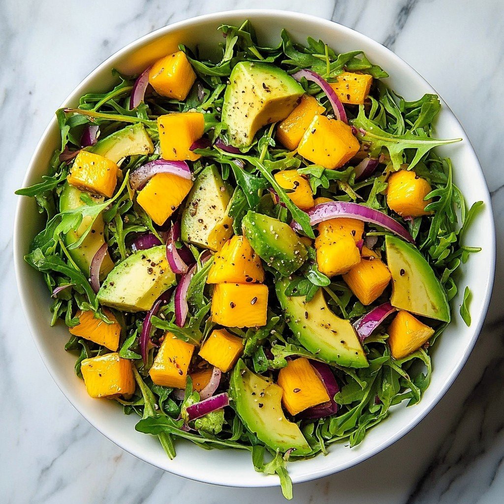 Mango Avocado Salad Healthy Spring Recipes