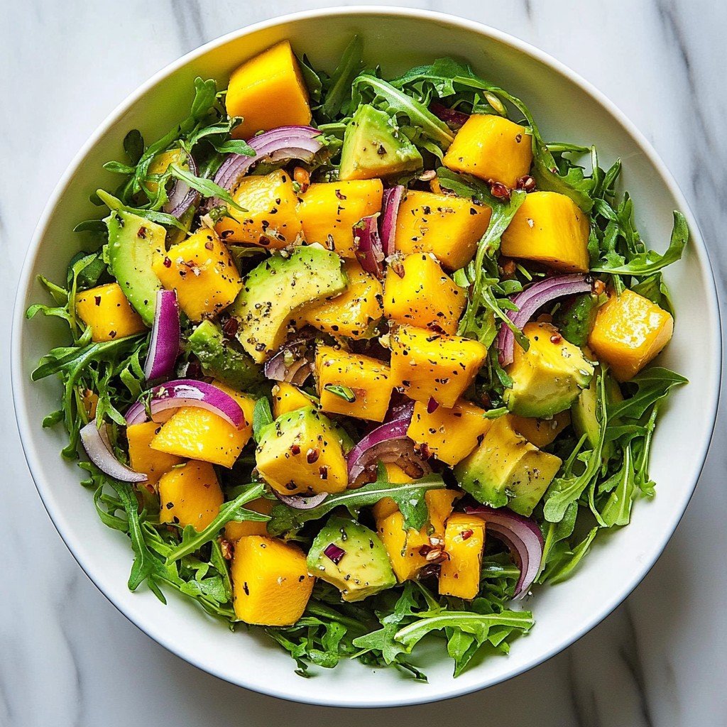 Mango Avocado Salad Healthy Spring Recipes