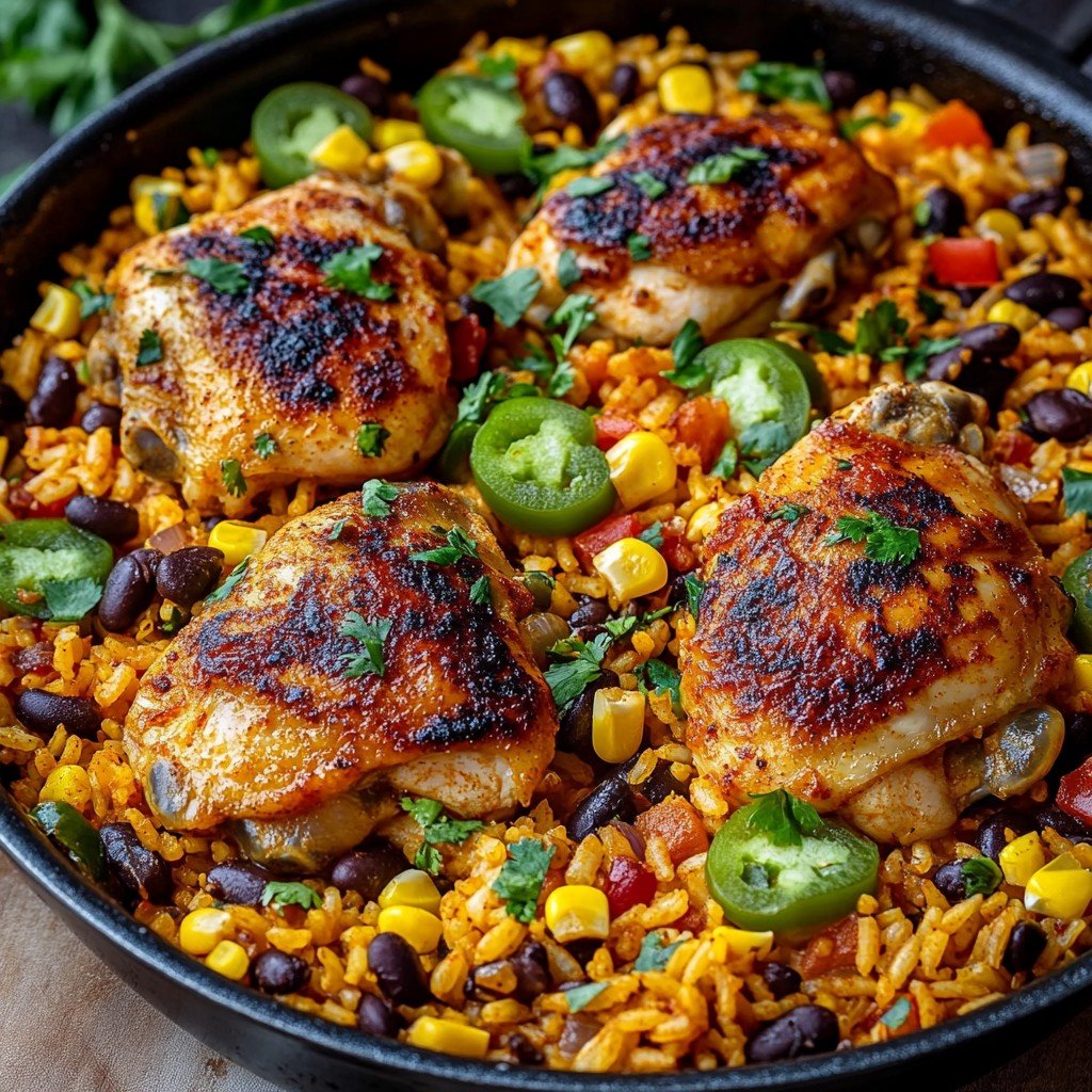 Mexican Chicken Rice Easy Spring Dinner