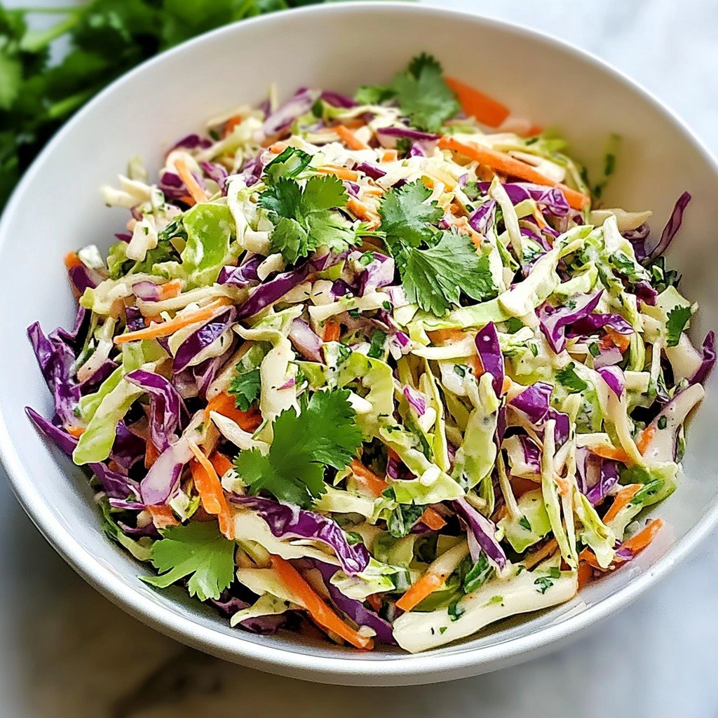 Mexican Coleslaw Tangy Side