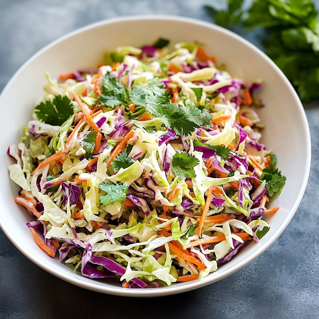 Mexican Coleslaw Tangy Side